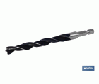 BROCA PARA MADERA MANGO HEX. 1/4 2 MM