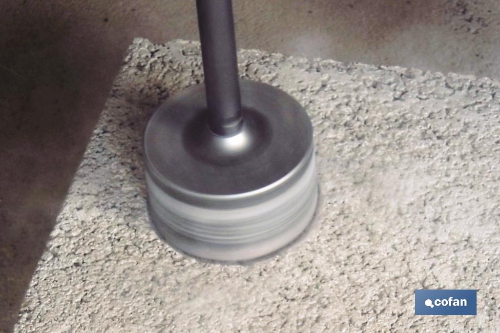 CORONA PARA CONSTRUCCION 25 mm.