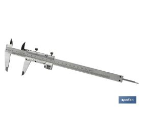 CALIBRE PIE DE REY ACERO INOXIDABLE 0-150