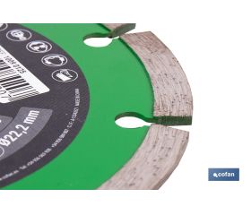 DISCO DIAM. UNIVERSAL BASICO 125 MM.