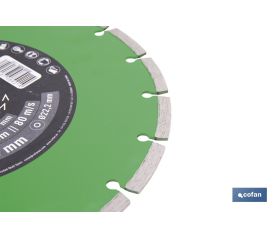 DISCO DIAM. UNIVERSAL BASICO 230 MM.