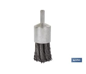 Cepillo Alambre Brocha Trenzado Acero