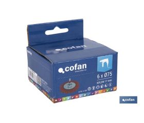 CEPILLO CIRCULAR DE NYLON 6 MM X Ø75