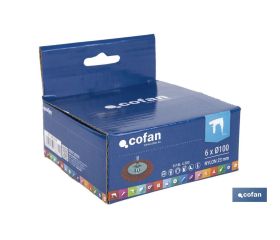 CEPILLO CIRCULAR DE NYLON 6 MM X Ø100