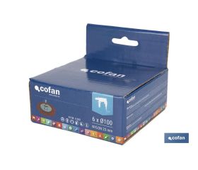 CEPILLO CIRCULAR DE NYLON 6 MM X Ø100