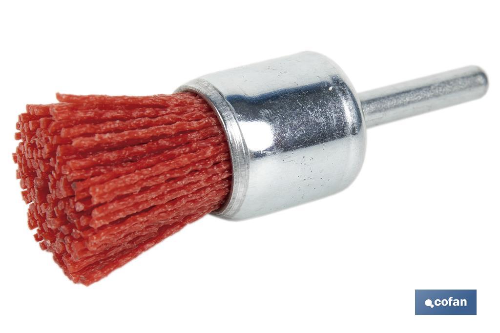 CEPILLO BROCHA DE NYLON 6 MM X Ø25