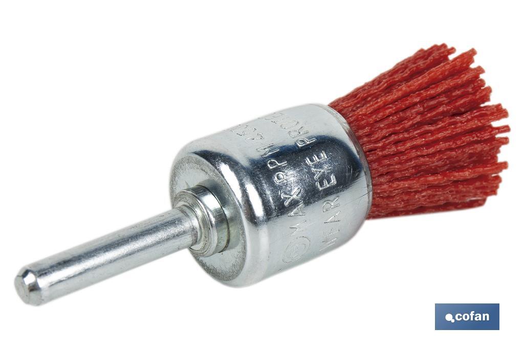 CEPILLO BROCHA DE NYLON 6 MM X Ø25