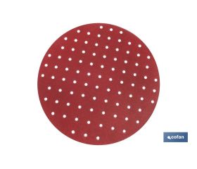 Disco Lija Microperforado con Velcro