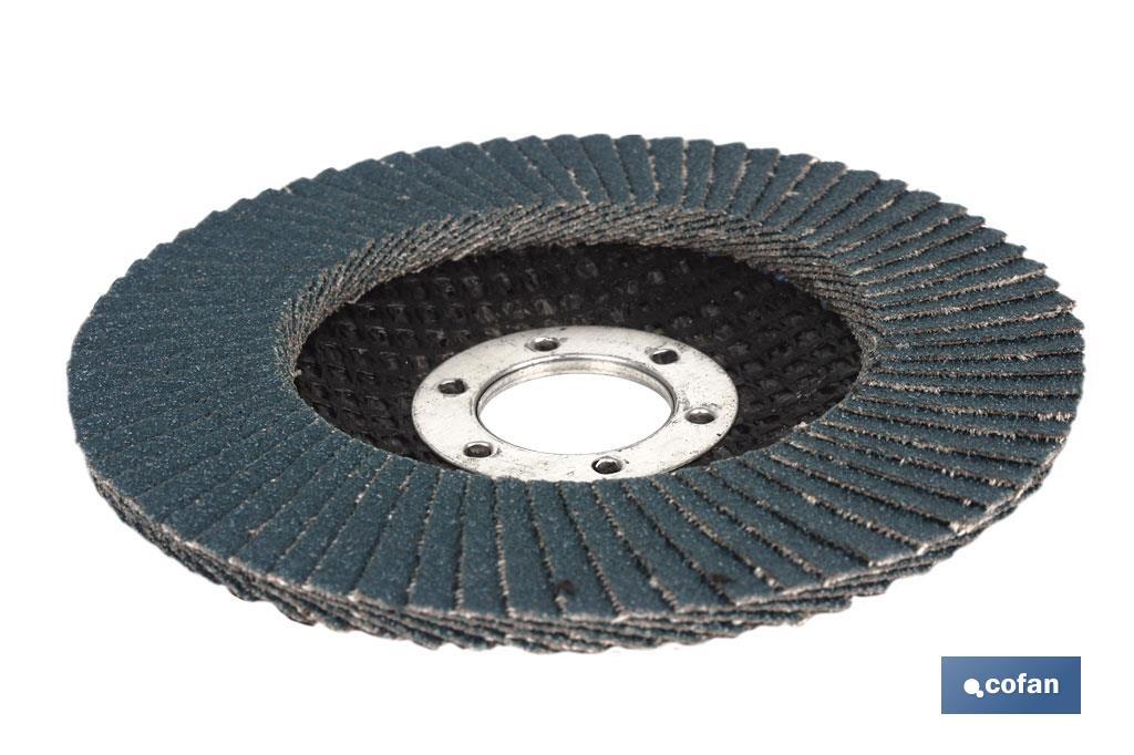 DISCO LAMINADO ESTANDAR PLANO 115 MM. G-120 ZIRCONIO venta unitaria