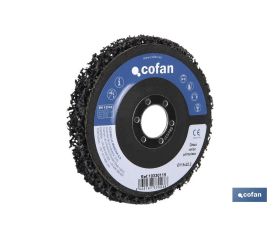 DISCO VELLON P/LIMPIEZA FIBRA-PLANO 115X22,2