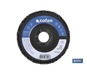 DISCO VELLON P/LIMPIEZA FIBRA-PLANO 115X22,2