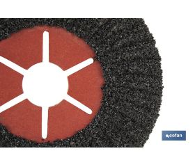 DISCO ABRASIVO SEMIFLEXIBLE Ø115 G-24