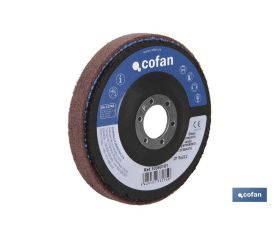 DISCO COMPACTO VELLON P/AMOLADORA Ø125 4S MUY FINO