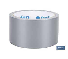 CINTA AMERICANA GRIS 180 MICRAS 50 MM X 10 M