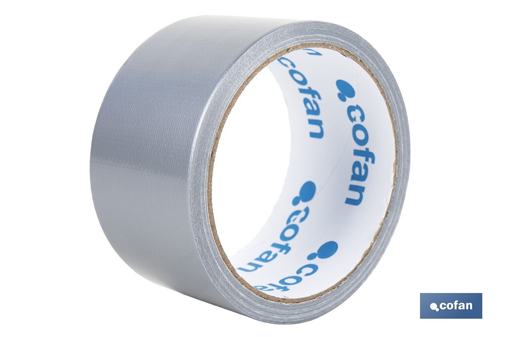 CINTA AMERICANA GRIS 180 MICRAS 50 MM X 10 M