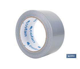 CINTA AMERICANA GRIS 180 MICRAS 50 MM X 25 M