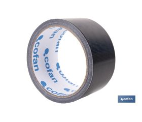 CINTA AMERICANA NEGRA 190 MICRAS 50 MM X 10 M