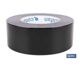 CINTA AMERICANA NEGRA 190 MICRAS 50 MM X 50 M