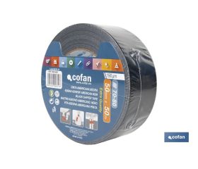 CINTA AMERICANA NEGRA 190 MICRAS 50 MM X 50 M