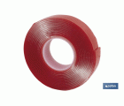 CINTA DOBLE CARA EXTRAFUERTE BRICOFAN 19 MM X 10 M