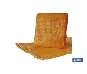 PACK DE 10 SACOS DE POLYMESH 55X83 CM ROJO CON PASADOR