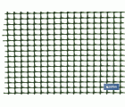 MALLA PLAST. CUADRADA JARDIN 5mm VERDE 1x25m