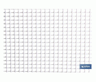 MALLA PLAST. CUADRADA JARDIN 5mm BLANCO 1x25m