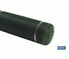 MALLA PLAST. CUADRADA JARDIN 10mm VERDE 1x25m