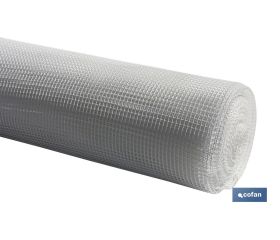 MALLA PLAST. CUADRADA JARDIN 10mm BLANCO 1x25m