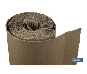 ROLLO CARTÓN ECOLOGICO MARRON 0,9X5 METROS