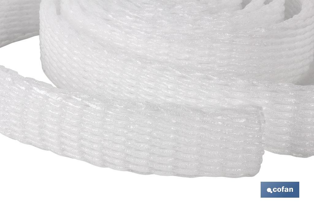 ROLLO MALLA TUBULAR ESPUMA ELASTICA 6/12CMX5MT