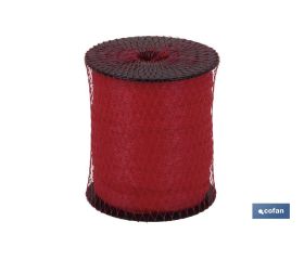 Rollo de malla tubular Universal | Varios colores | Medidas 100 mm x 25 metros