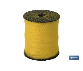 ROLLO MALLA TUBULAR UNIVERSAL 100 25M ROJO