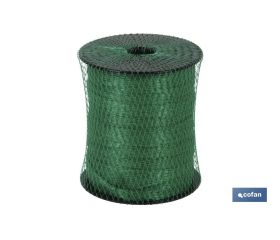 ROLLO MALLA TUBULAR UNIVERSAL 100 25M ROJO