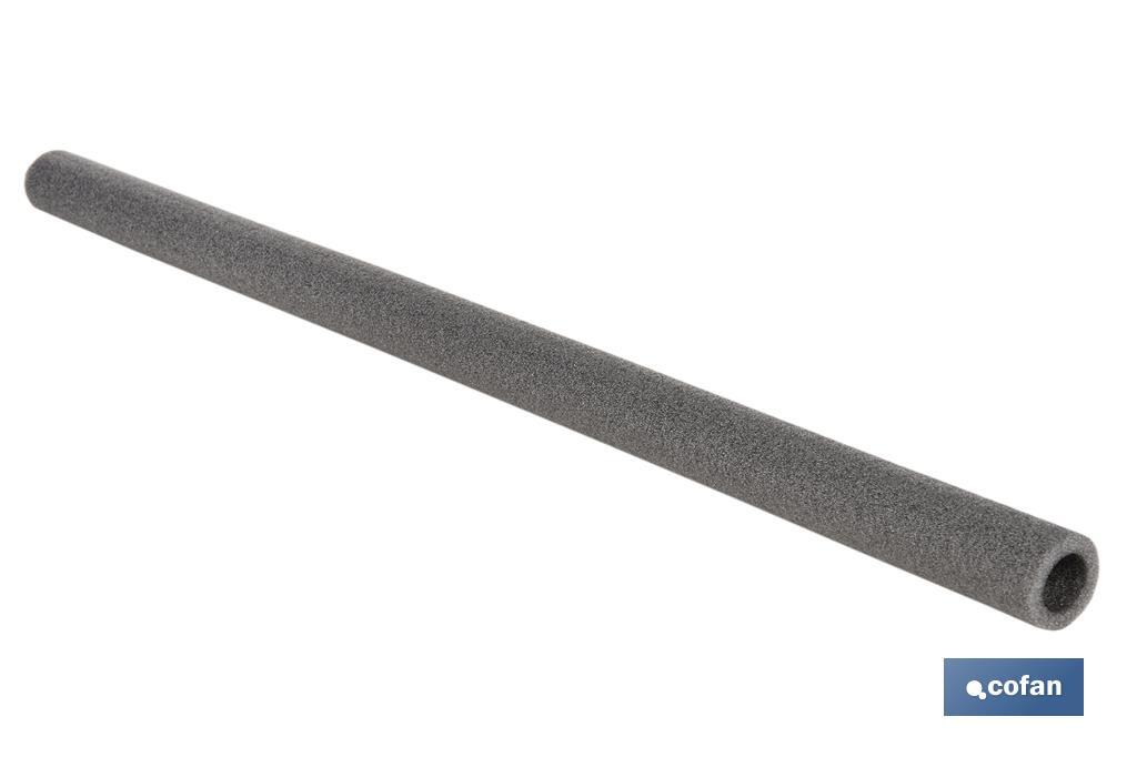 COQUILLA AISLANTE PE PARA TUBERÍAS Ø15 MM X 1 M