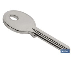 LLave Bruto Candado Inox 40 mm