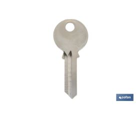 Llave en bruto para candado antipalanca Quality Plus Cofan 70-90 mm