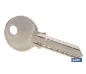 LLAVE EN BRUTO PARA CANDADO 70-90 mm (REF 10403113-14)