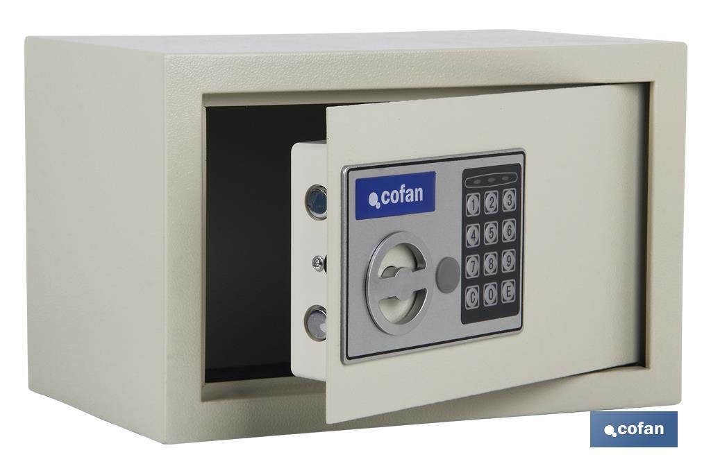 CAJA SEGURIDAD CERRADURA ELECTRONICA 310X200X200