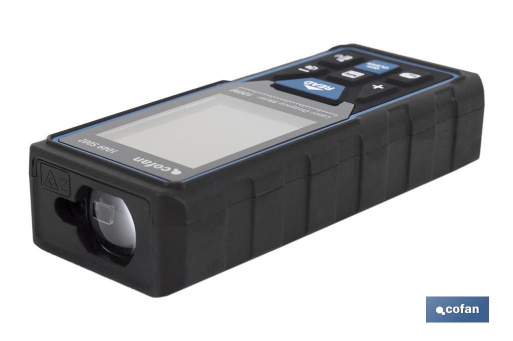 MEDIDOR DISTANCIAS LÁSER 100 M 6 FUNCIONES