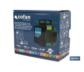 NIVEL LÁSER AUTONIVELANTE 30 M 2 X 360°