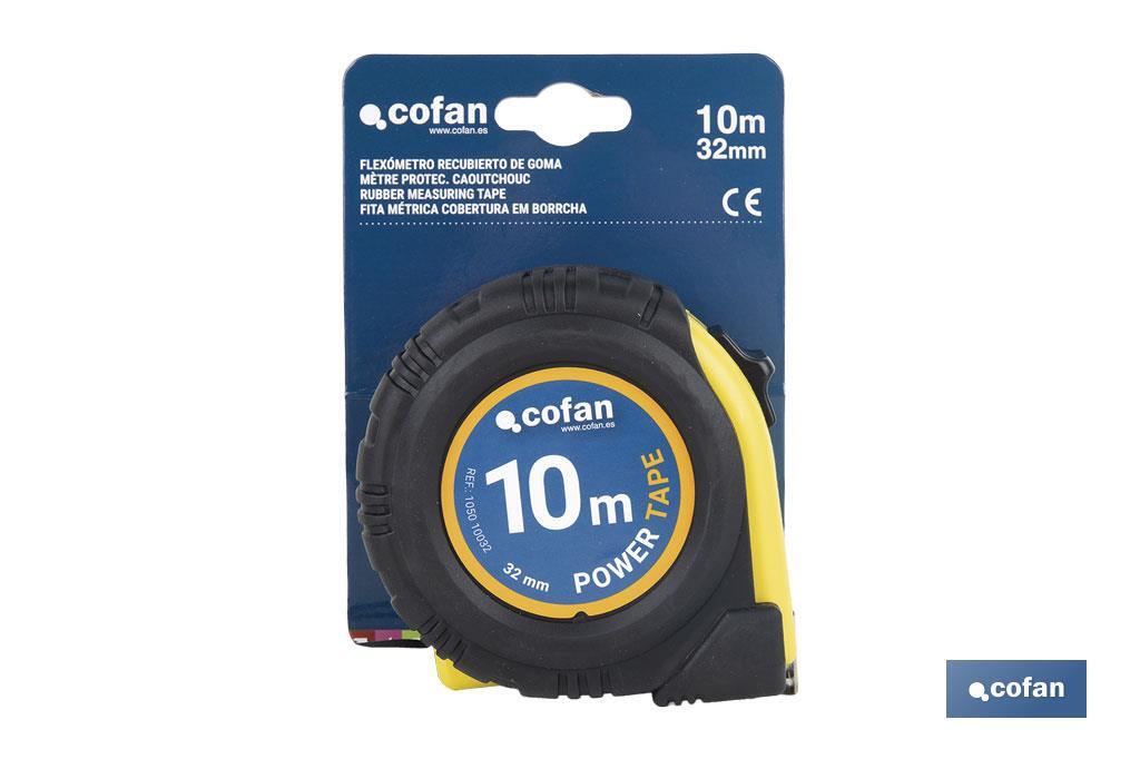 FLEXÓMETRO PROTEC. GOMA 32 MM X 10 M