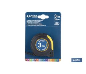FLEXÓMETRO PROTEC. GOMA 16 MM X 3 M