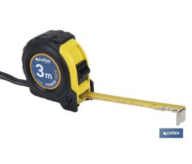 FLEXÓMETRO PROTEC. GOMA 19 MM X 3 M