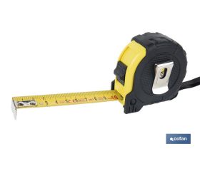 FLEXÓMETRO PROTEC. GOMA 19 MM X 3 M