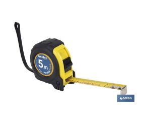 FLEXÓMETRO PROTEC. GOMA 19 MM X 5 M