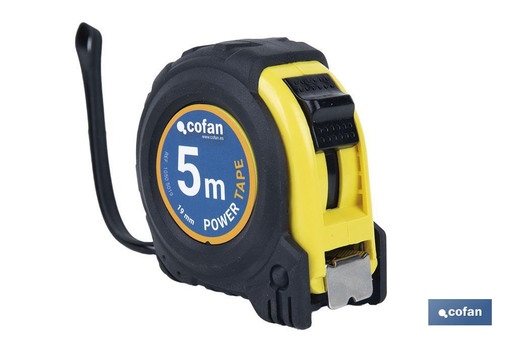 FLEXÓMETRO PROTEC. GOMA 19 MM X 5 M