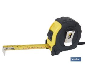 FLEXÓMETRO PROTEC. GOMA 19 MM X 5 M