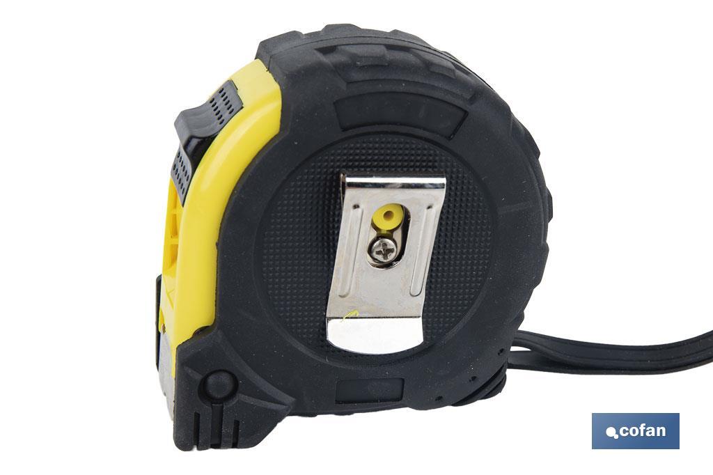 FLEXÓMETRO PROTEC. GOMA 19 MM X 5 M