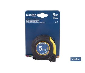 FLEXÓMETRO PROTEC. GOMA 19 MM X 5 M